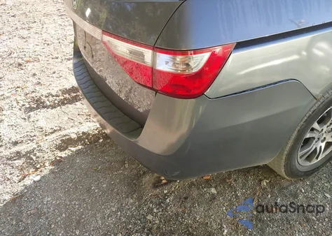 2012 Honda Odyssey Ex-L из США, поврежденный, VIN 5FNRL5H66CB005083